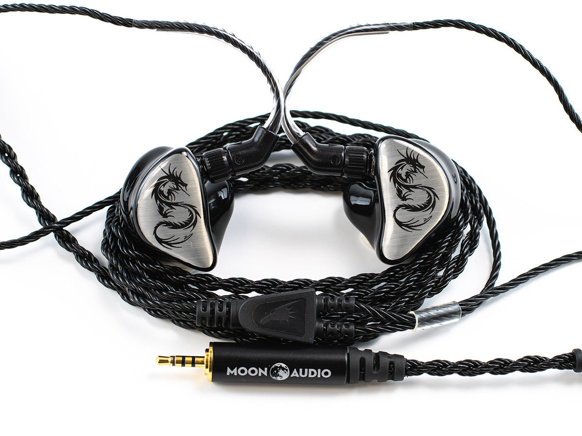 Black Dragon IEM Cable V2 (2 or 4 pin)