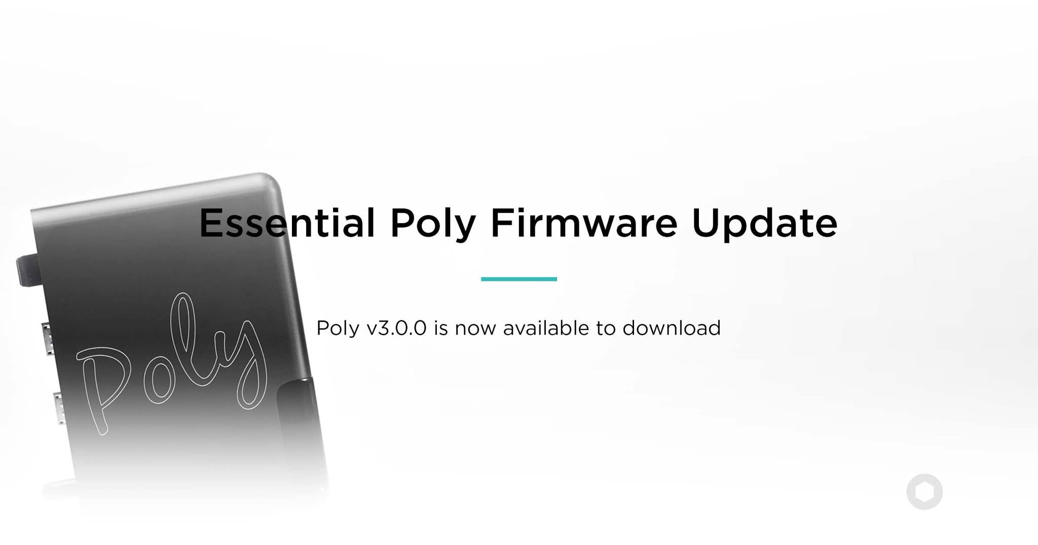 Chord Electronics Poly Firmware Update V3.0.0