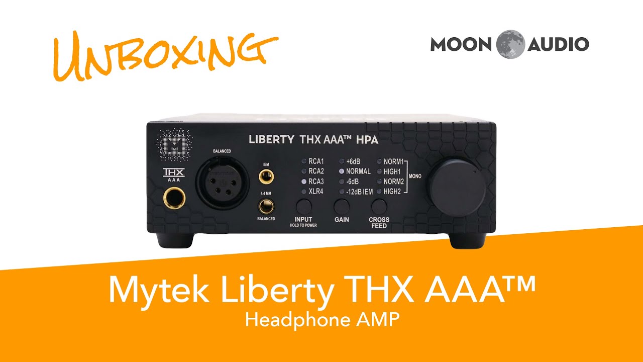 Mytek Liberty THX AAA™ Headphone AMP Unboxing