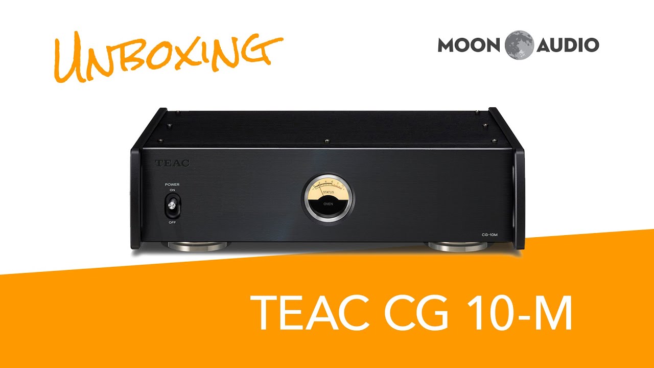 TEAC CG-10M Master Clock Generator Unboxing