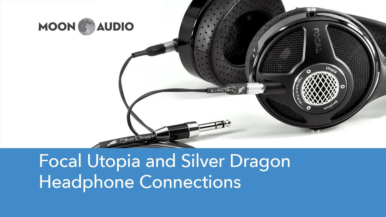 Focal Utopia with Silver Dragon V3 Headphone Cable