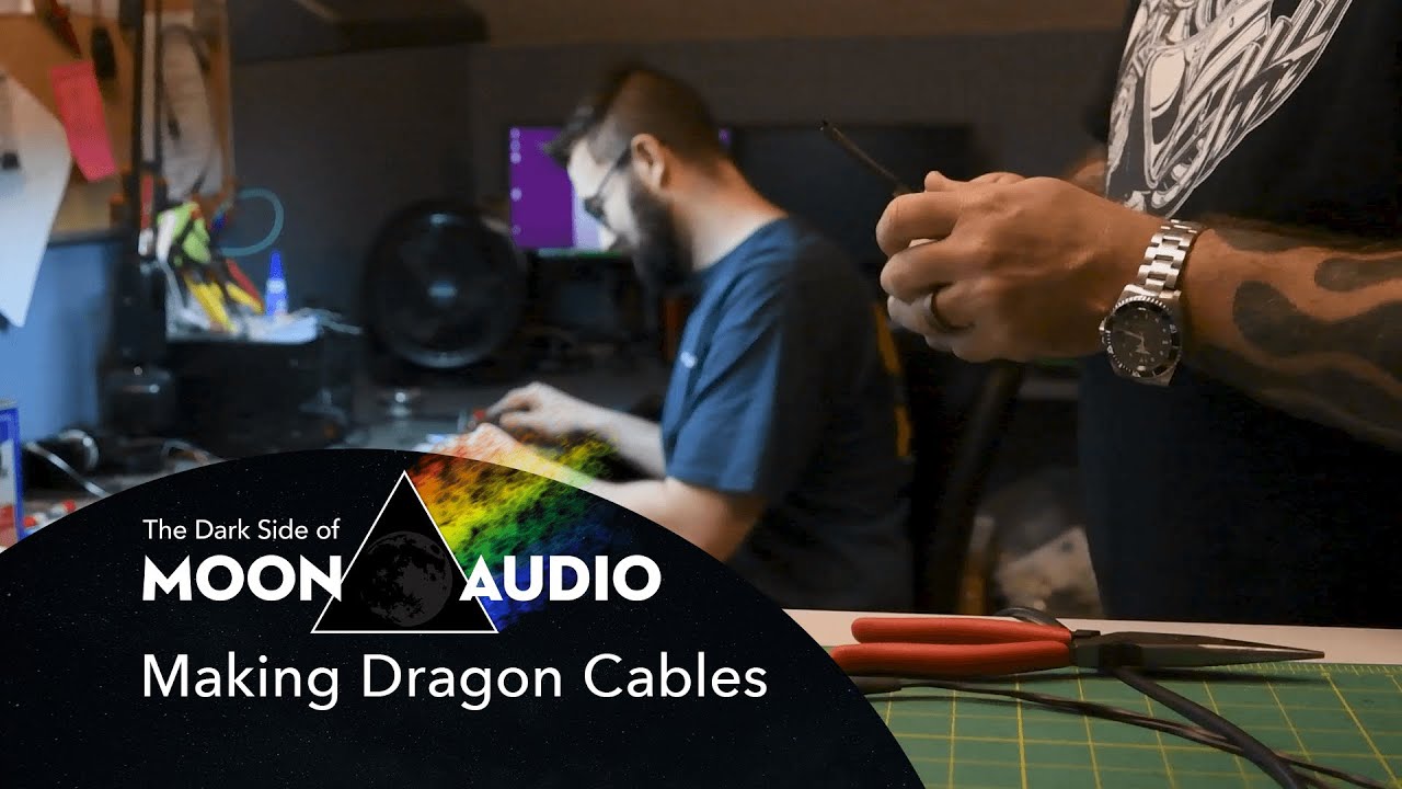 Making Dragon Cables at Moon Audio