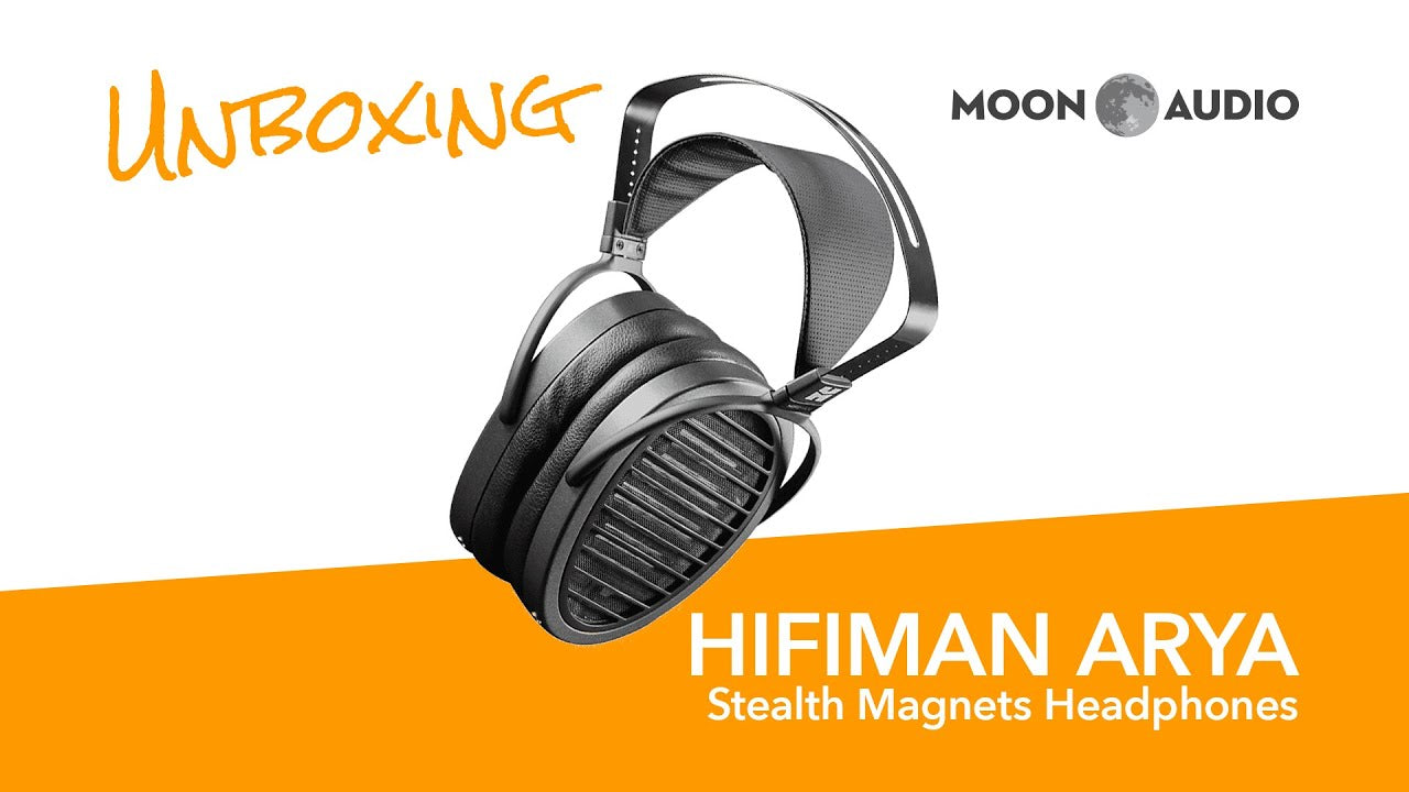 HIFIMAN ARYA Stealth Magnets Headphones Unboxing