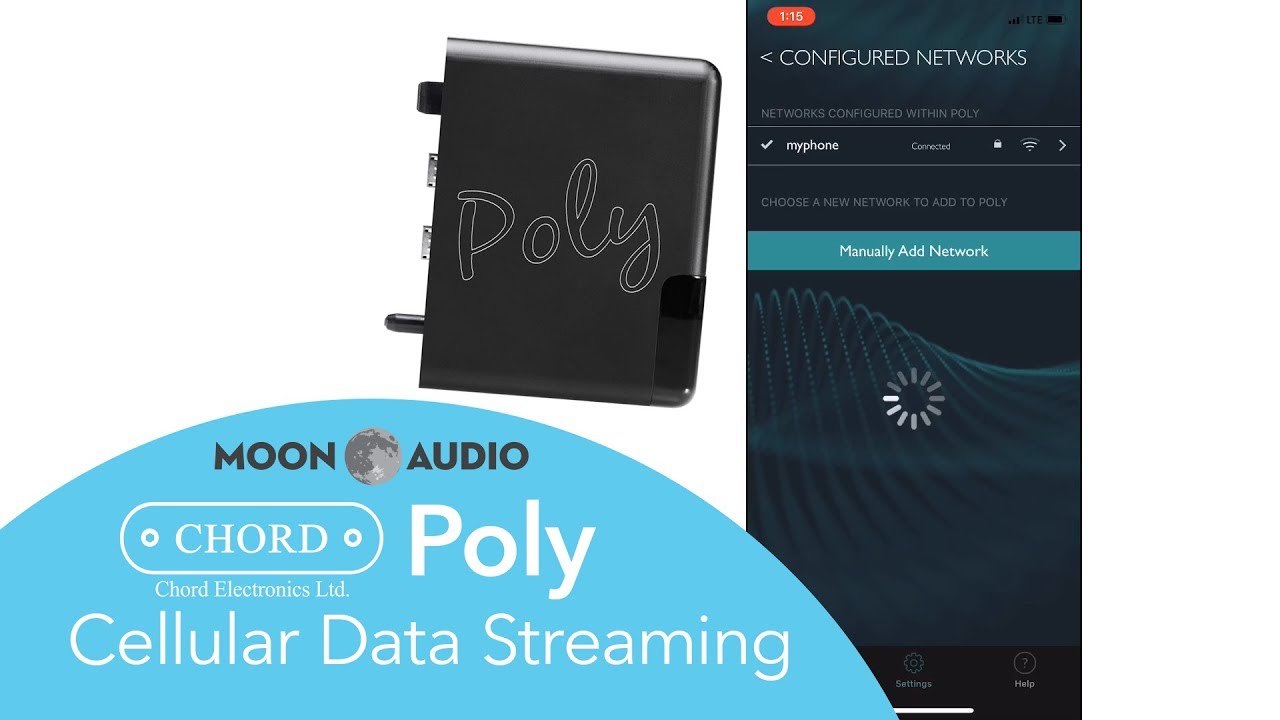 How to stream Cellular Data to your Chord Poly or 2go