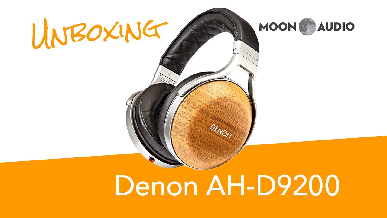 Denon AH-D9200 Headphones Unboxing