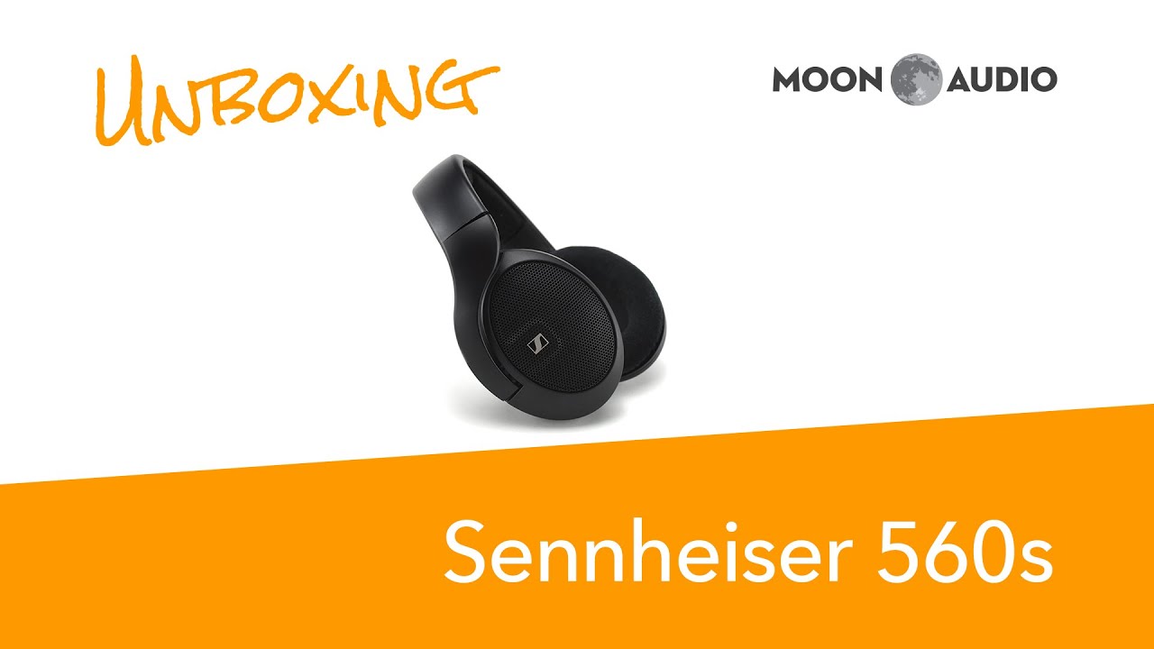 Sennheiser HD 560 S Headphones Unboxing