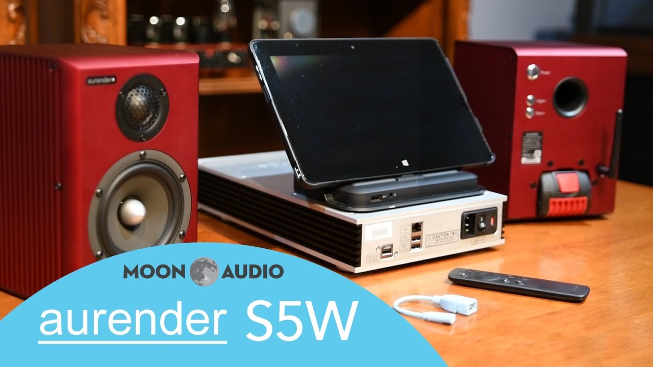 Aurender S5W Wireless Loudspeakers Setup Guide