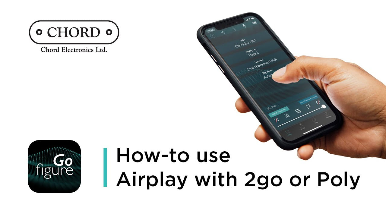 How-to use AirPlay with Poly or 2go | Chord Electronics - Tutorial