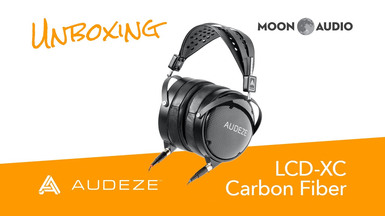 Audeze LCD-XC Carbon Fiber Headphone Unboxing