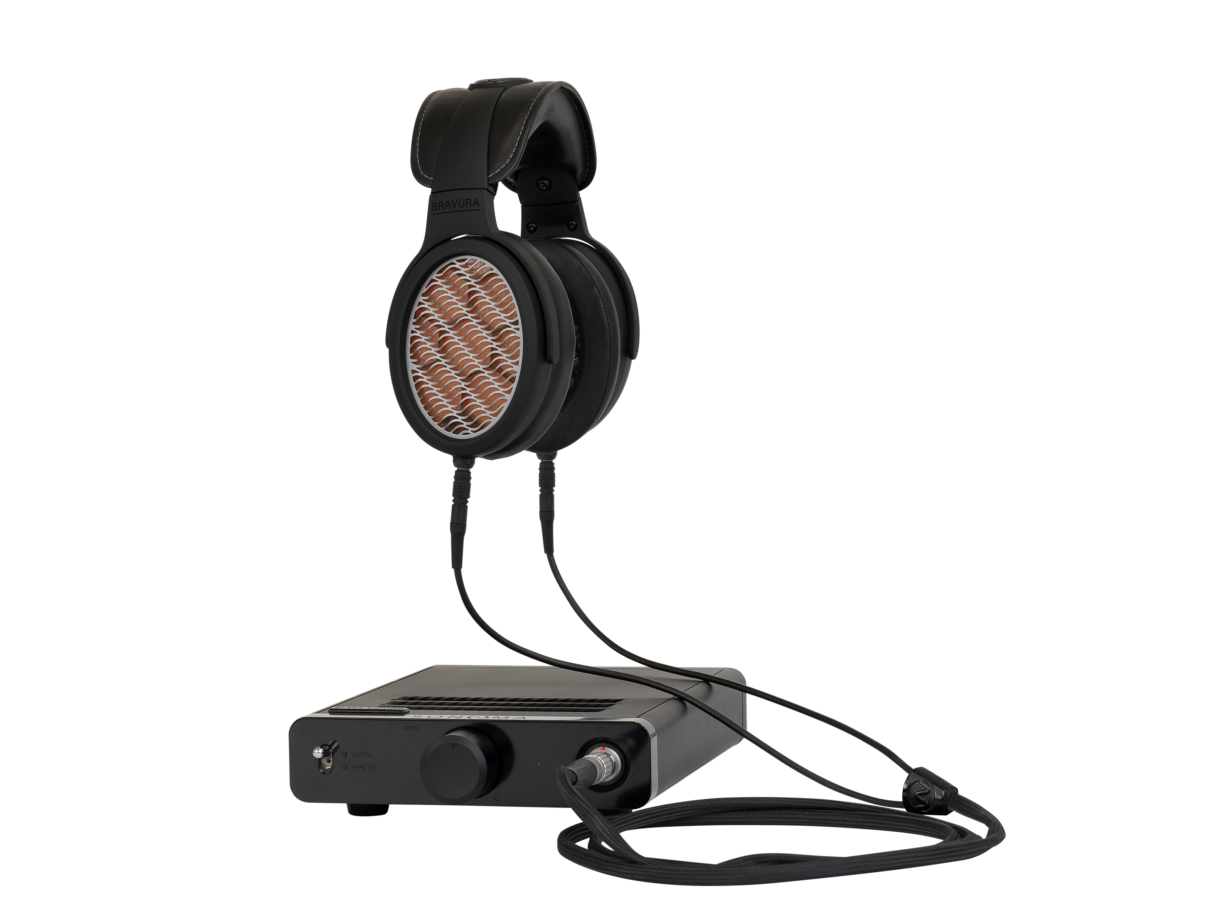 Bravura Electrostatic Headphones + Amplifier System