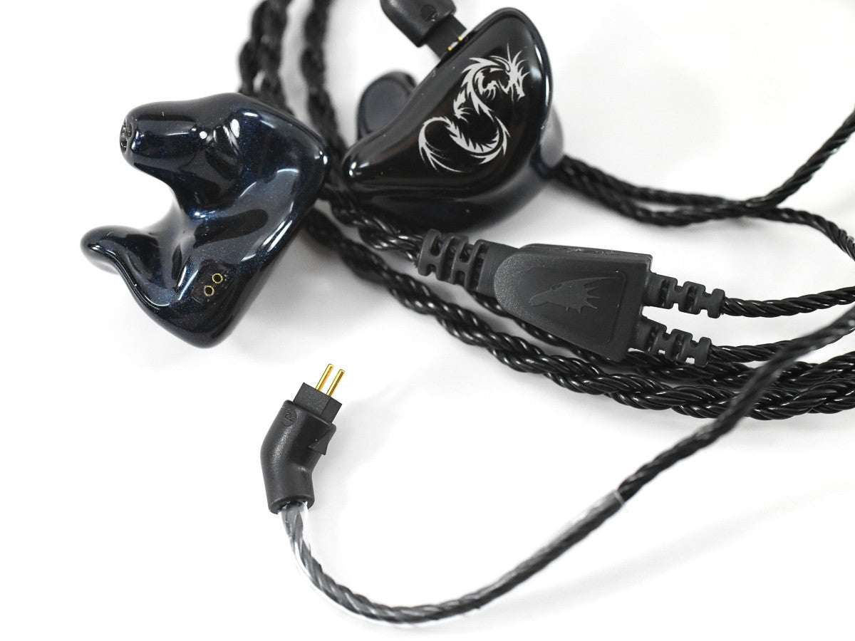 Black Dragon IEM Cable V2 (2 or 4 pin)