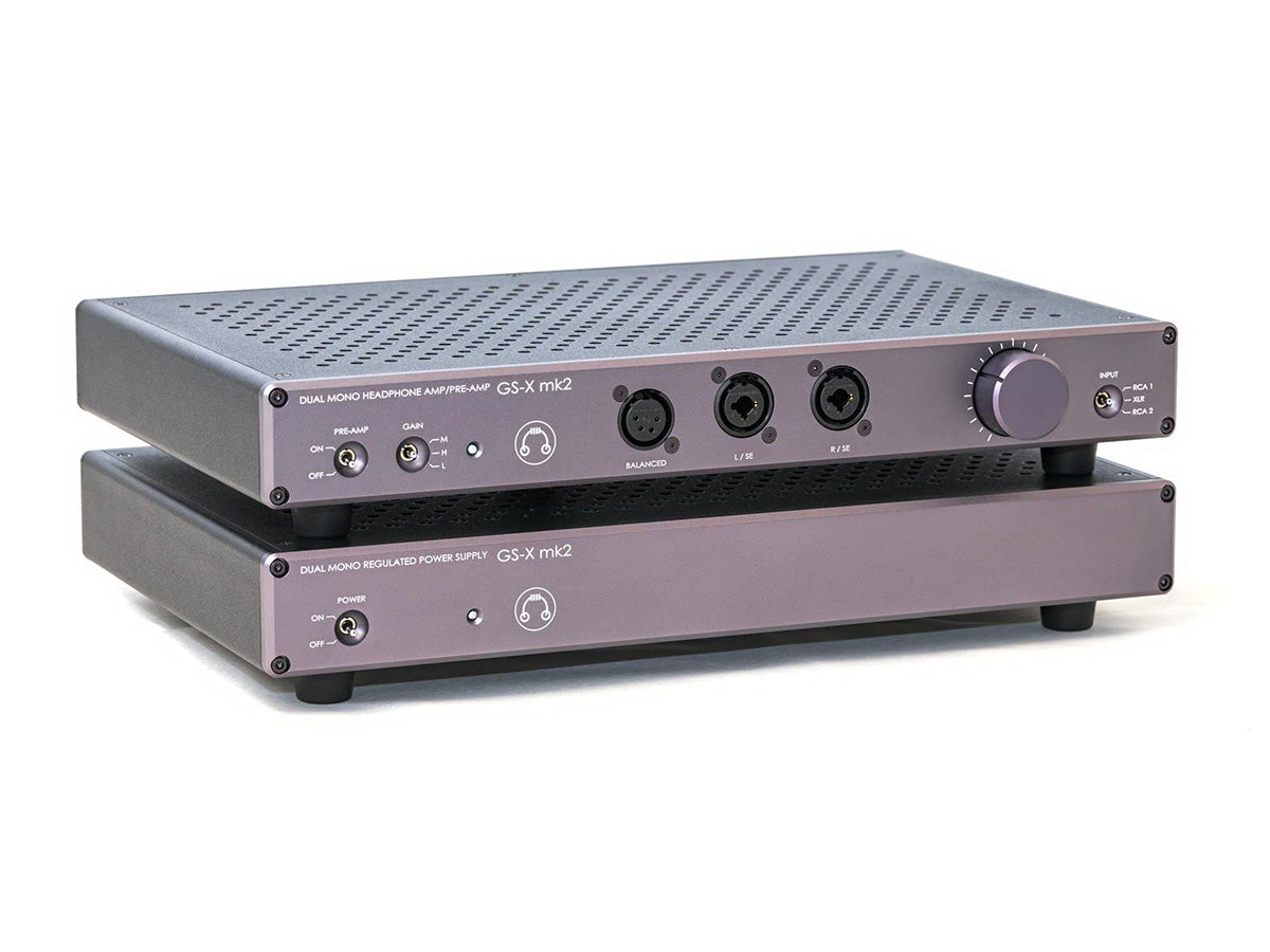 GS-X mk2 Balanced Headphone Amplifier / Pre-Amplifier