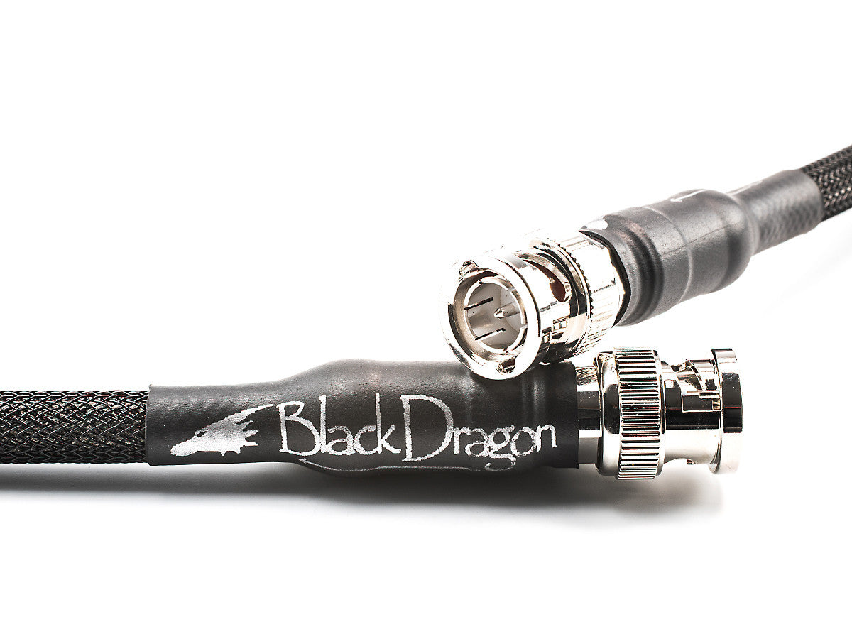 Black Dragon Coax Digital Coax 50-ohm BNC Word Clock Cable