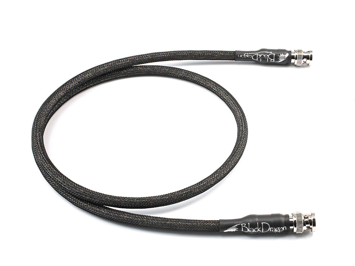 Black Dragon Coax Digital Coax 50-ohm BNC Word Clock Cable