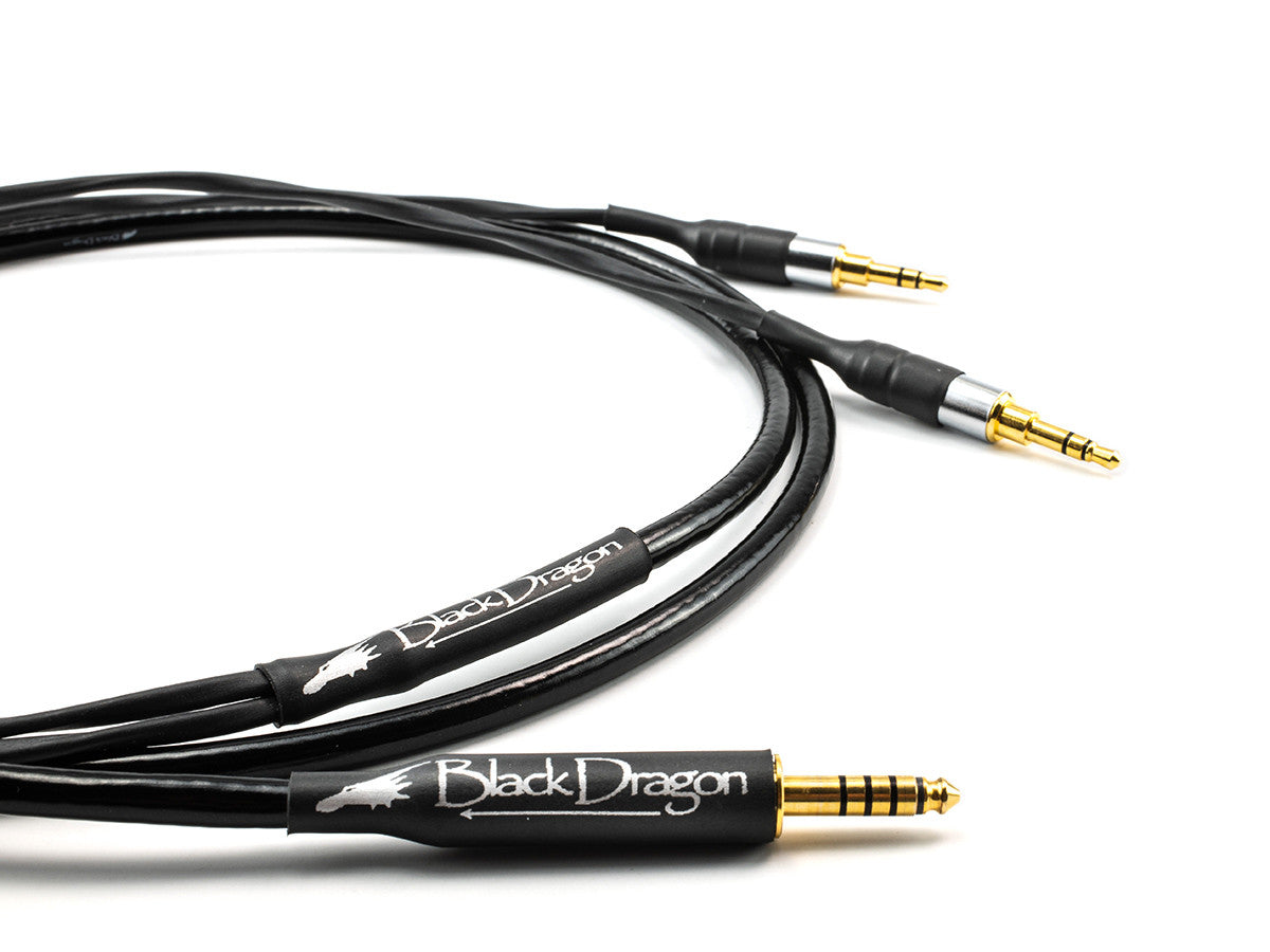 Black Dragon Headphone Cable  - Universal (Fits Most)