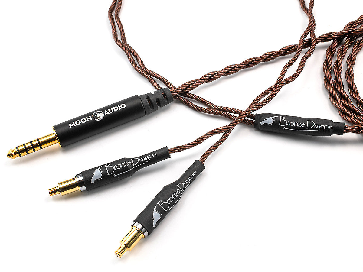 Bronze Dragon Headphone Cable for AudioTechnica AT-WP900