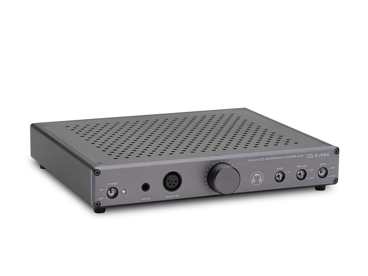 HeadAmp GS-X Mini Satin Grey Angled