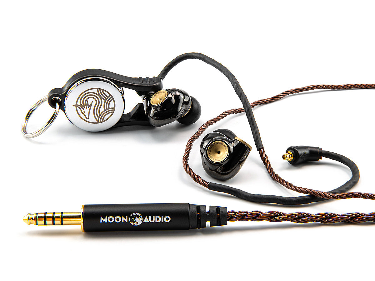 Dragon MMCX Removal Tool with Bronze Dragon MMCX Cable and Meze Advar IEMs