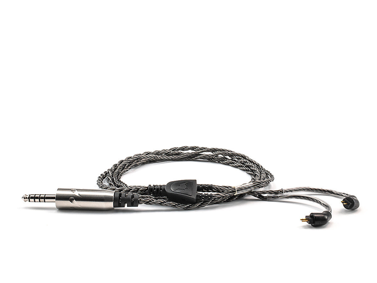 Silver Dragon IEM V2 Headphone Cable for 2 pin or 4 pin In-Ear-Monitors or  IEMs