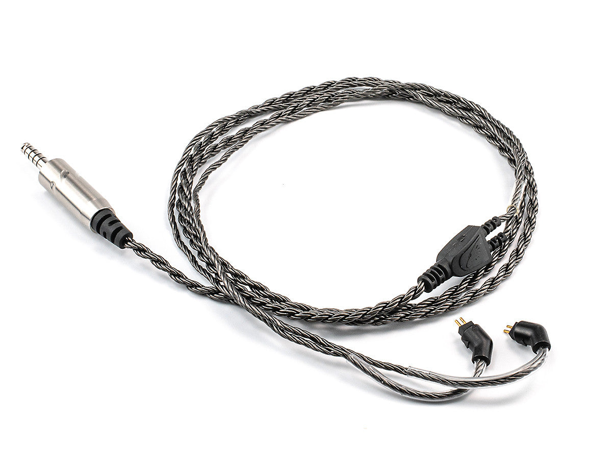 Silver Dragon IEM V2 Headphone Cable for 2 pin or 4 pin In-Ear-Monitors or  IEMs