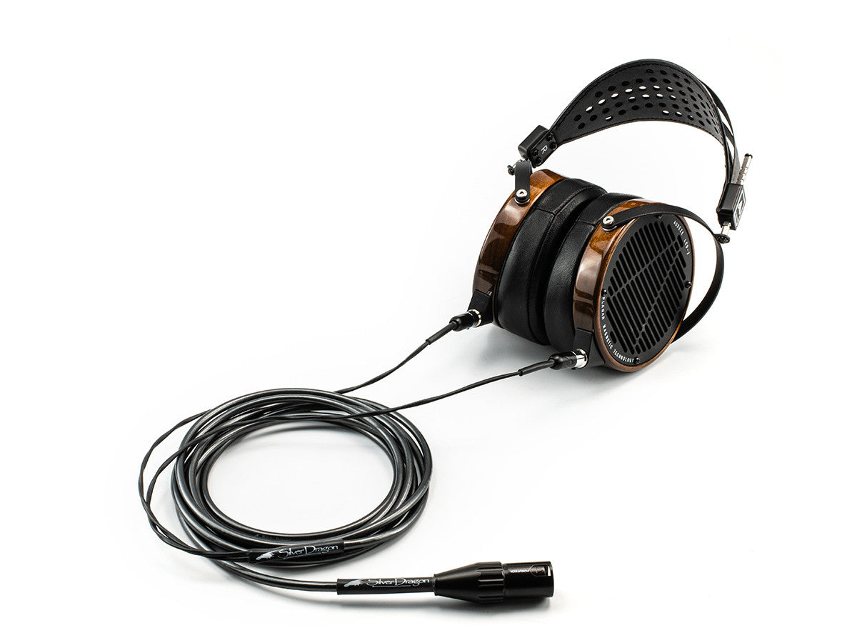 Silver Dragon Premium Cable for Audeze Headphones