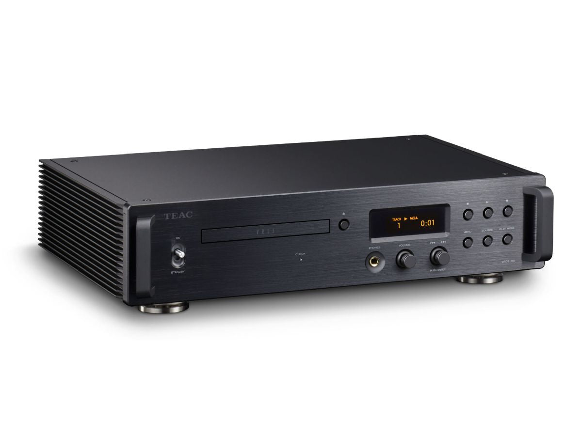 Teac VRDS-701 CD Player and USB DAC Angle