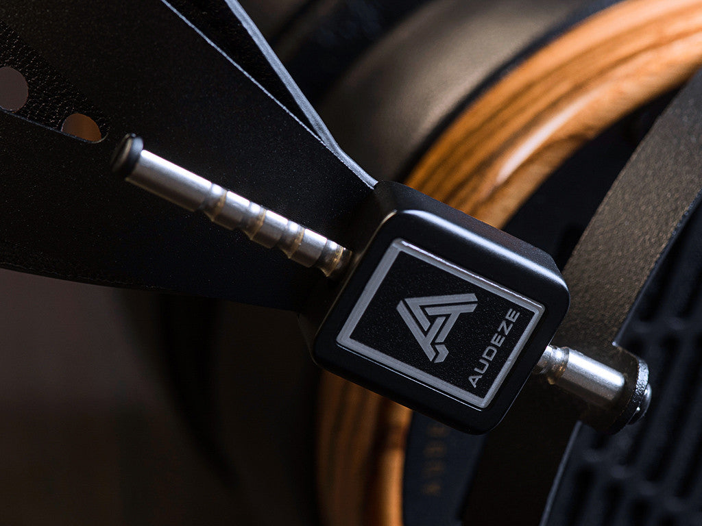 Audeze LCD-3 headphones in Zebrano