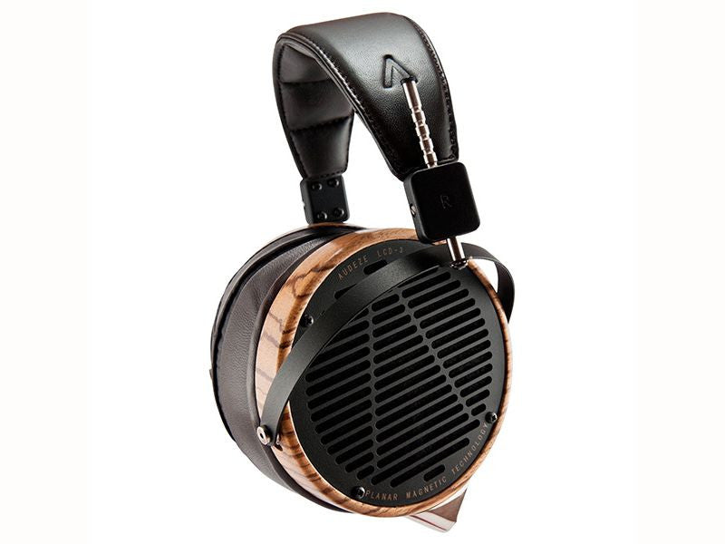 Audeze LCD-3 headphones in Zebrano