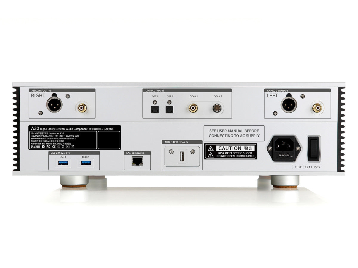 A30 Music Server Preamplifier Headphone Amplifier and DAC with CD Ripper