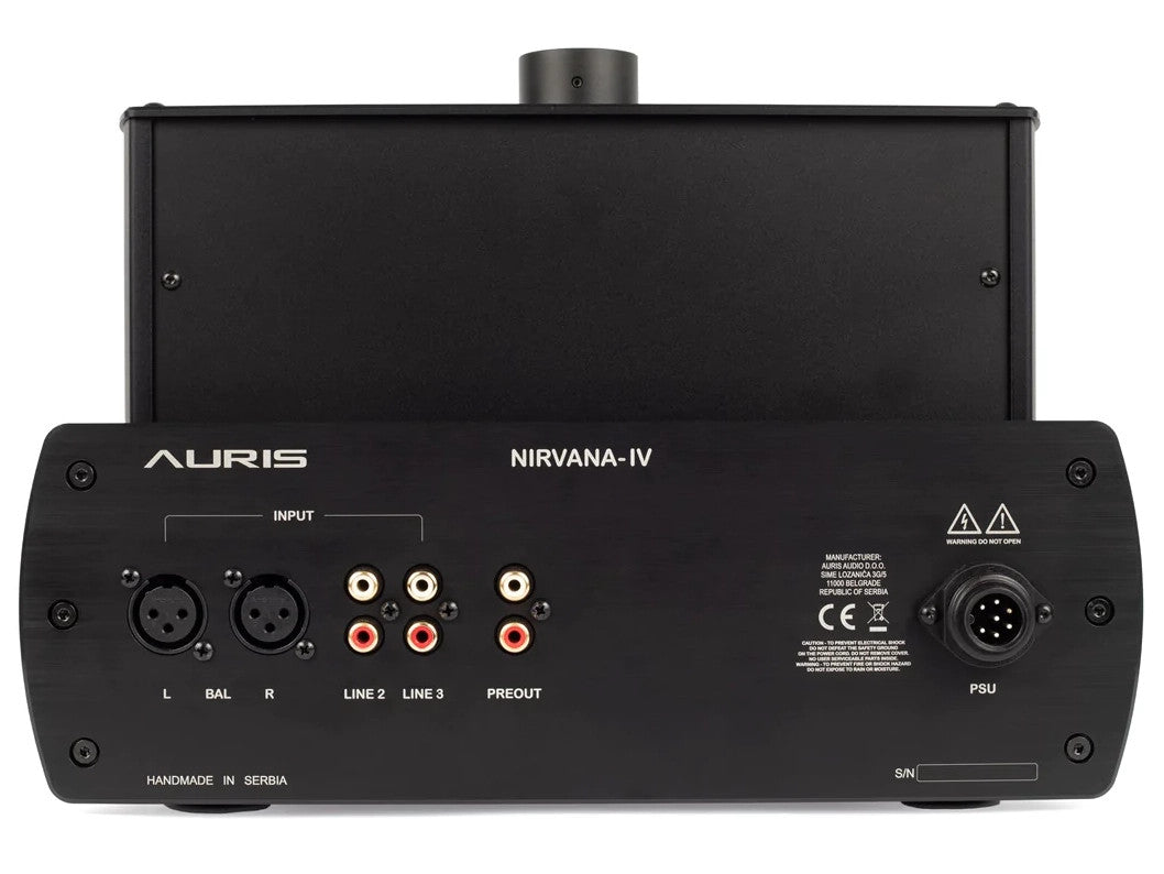 Auris Nirvana IV Headphone Amplifier Back