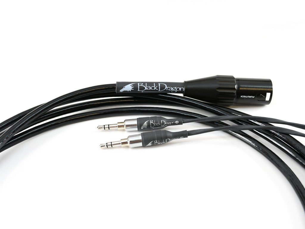 Black Dragon Premium Cable for Focal Headphones (Elegia, Elear, Clear)Black Dragon Premium Cable for Audeze LCD Headphones