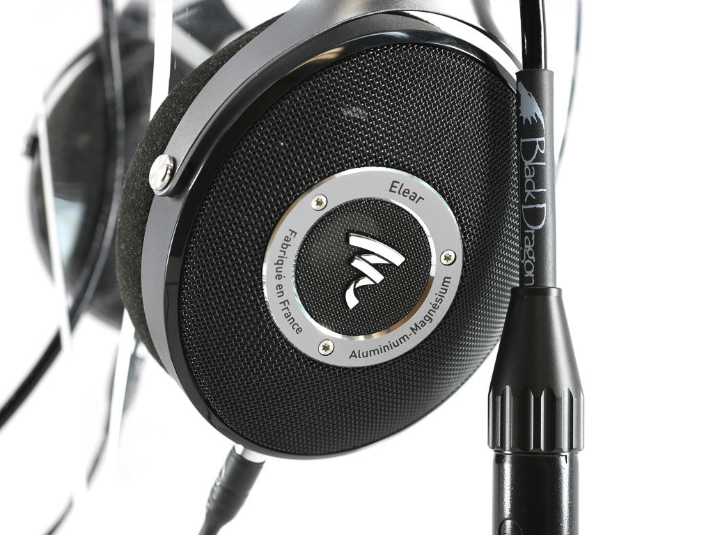 Black Dragon Premium Cable for Focal Radiance Headphones