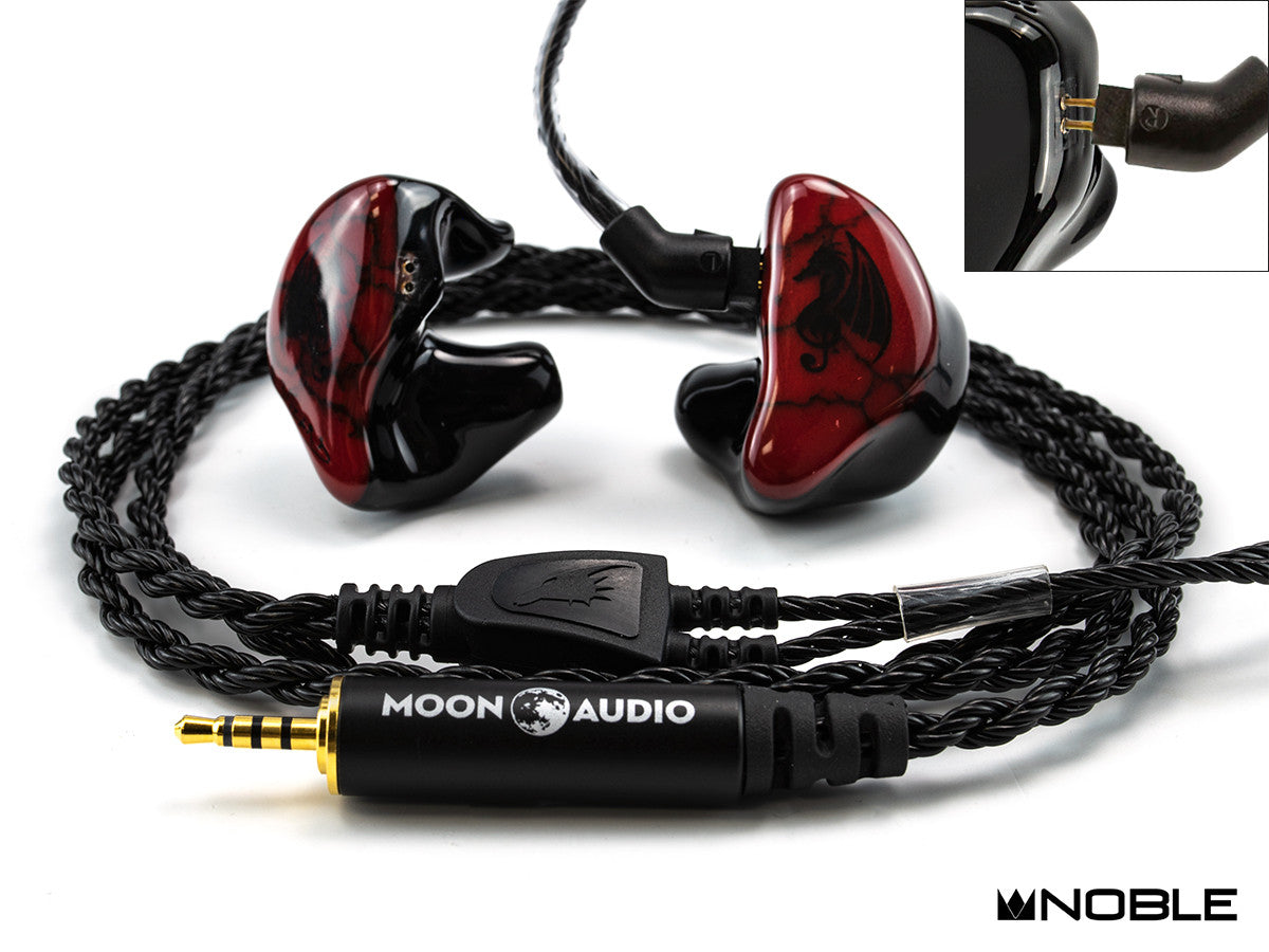 Black Dragon IEM Cable for Noble Audio