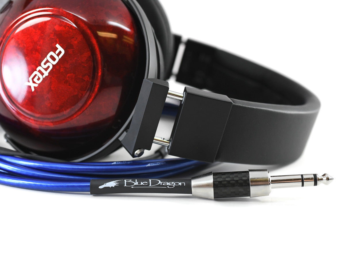 Blue Dragon Premium cable with Fostex TH900 MK2 headphones