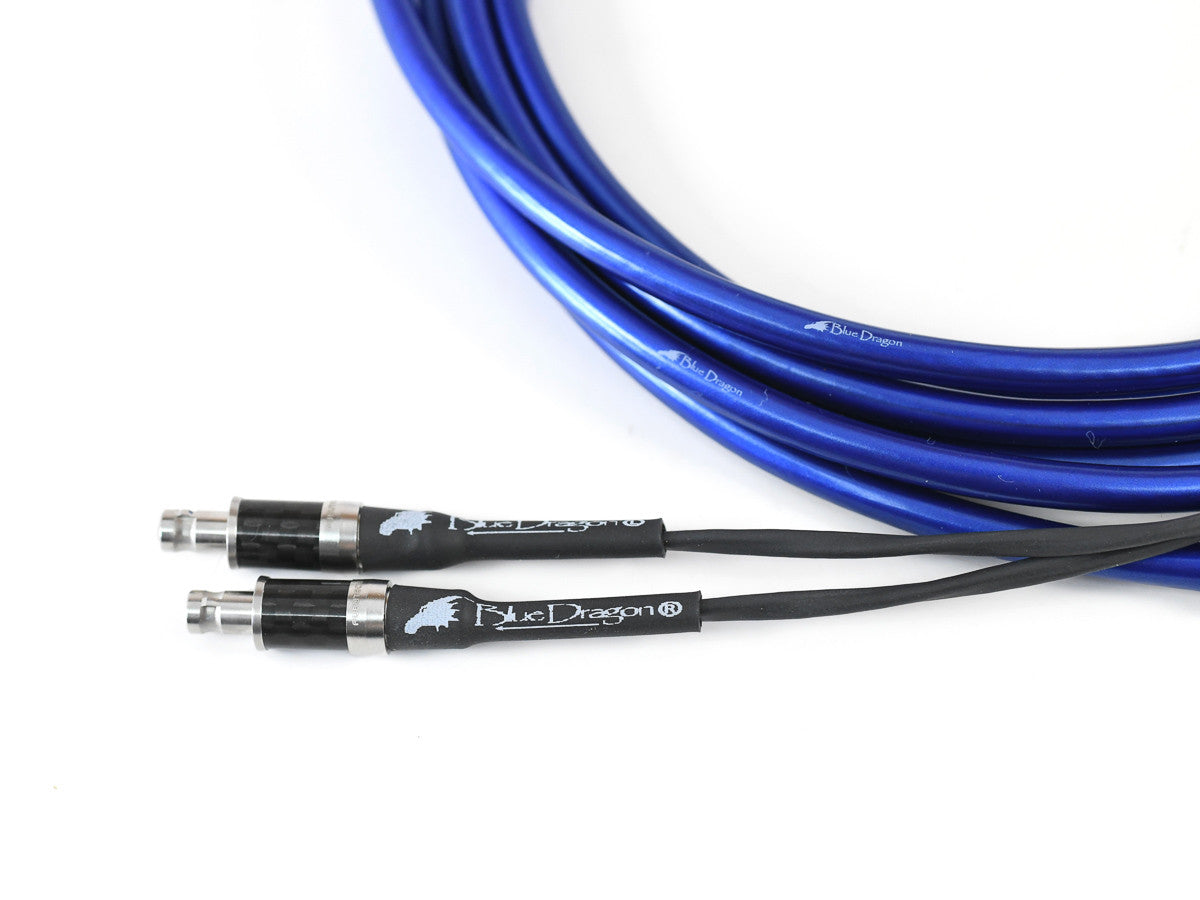 Blue Dragon Premium cable for Sennheiser headphones: Recessed 2-Pin Barrel (HD800, HD800S, and HD820 Series)