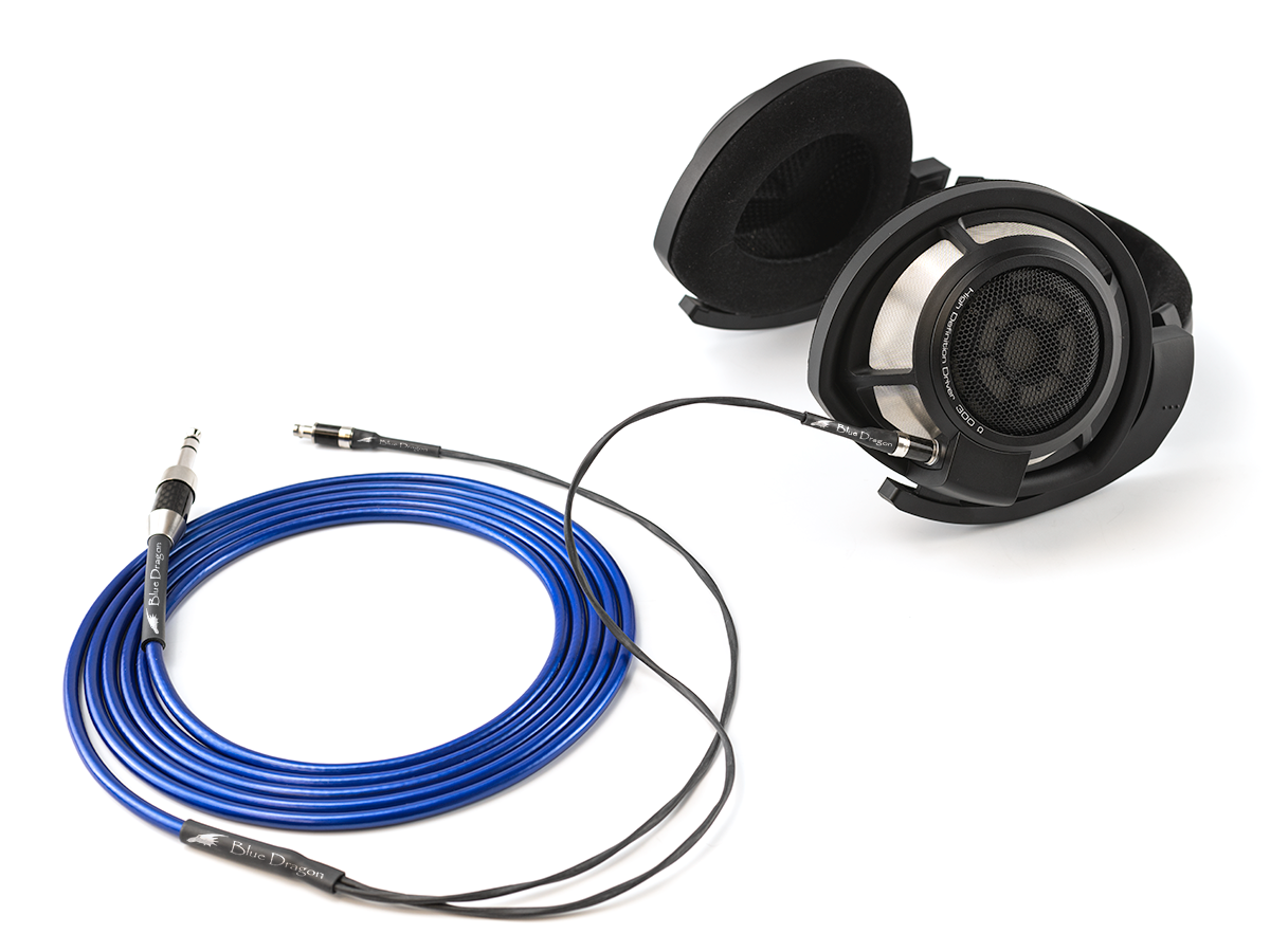 Blue Dragon Premium cable with Sennheiser HD800