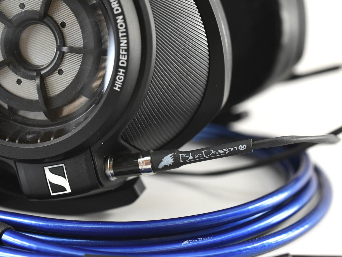 Blue Dragon Premium cable with Sennheiser HD820 headphones