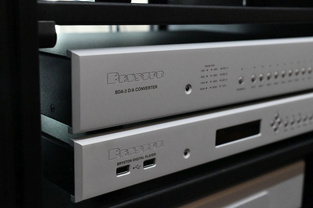 Bryston BDA-3 & BDP-3 in Silver