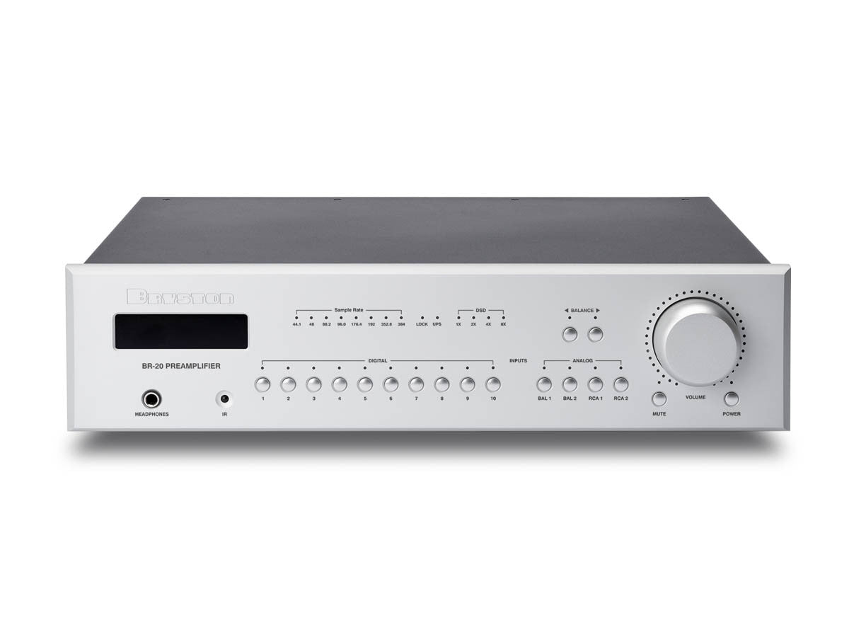 Bryston BR-20 Preamplifier in Silver