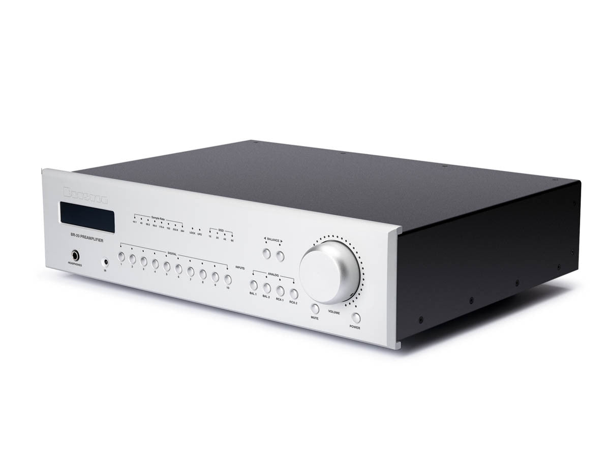 Bryston BR-20 Preamplifier in Silver