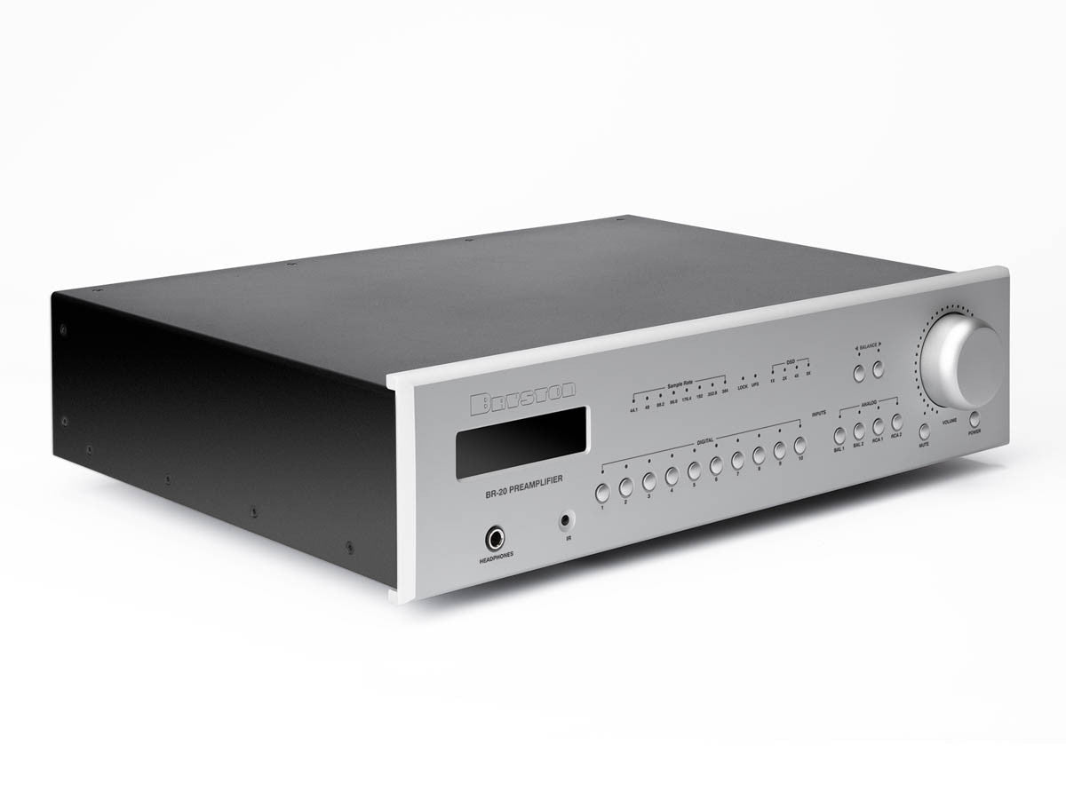 Bryston BR-20 Preamplifier in Silver