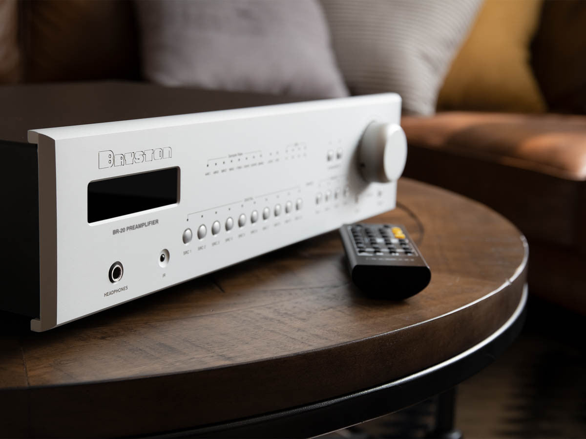 Bryston BR-20 Preamplifier in Silver