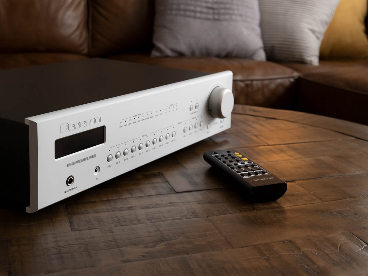 Bryston BR-20 Preamplifier in Silver