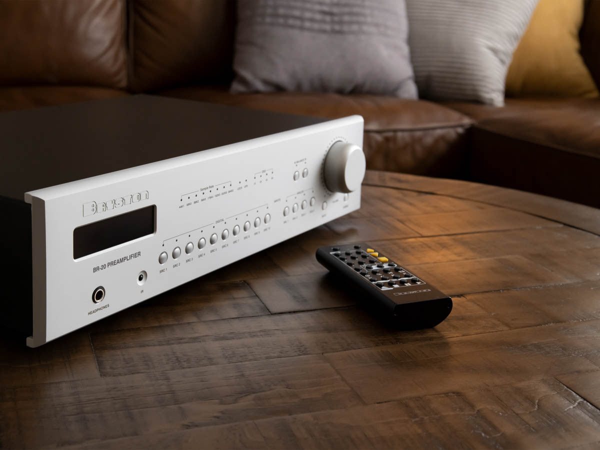 Bryston BR-20 Preamplifier in Silver