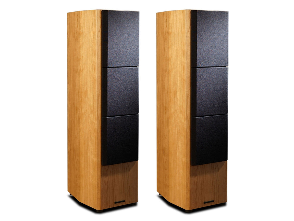 Bryston Middle T Loudspeaker pair in Natural Cherry