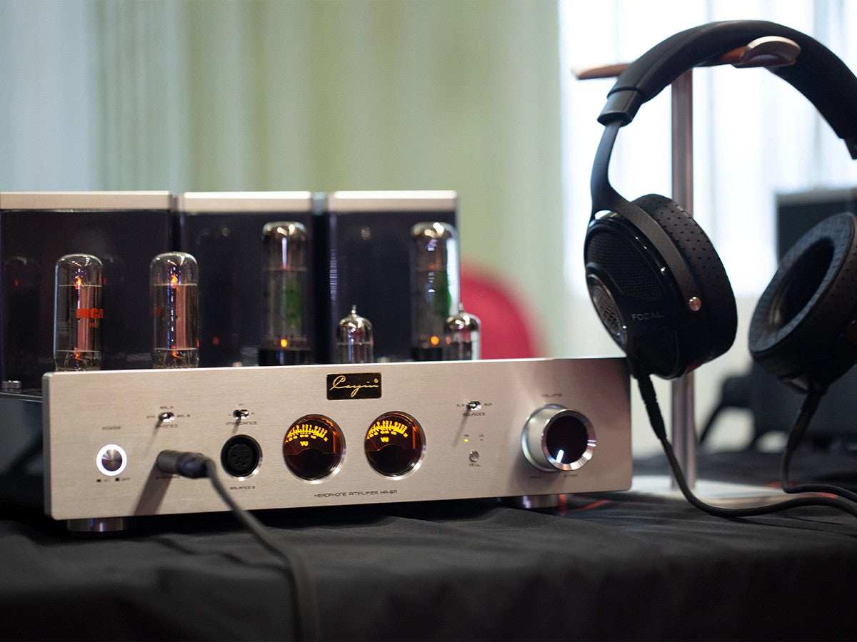 Cayin HA-6A Tube Headphone Amplifier with Focal Utopia