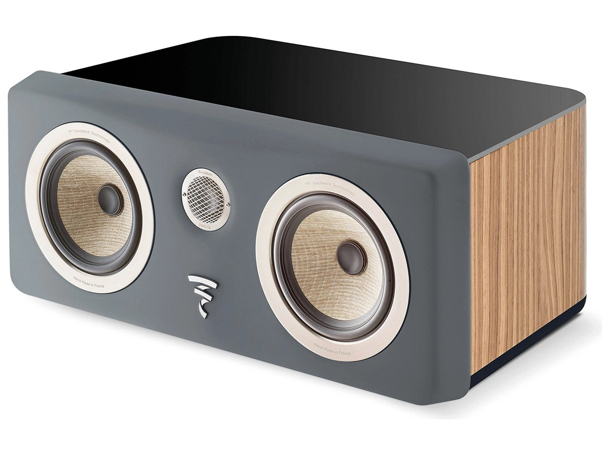 Kanta Center Speaker Gray / Walnut without Grill