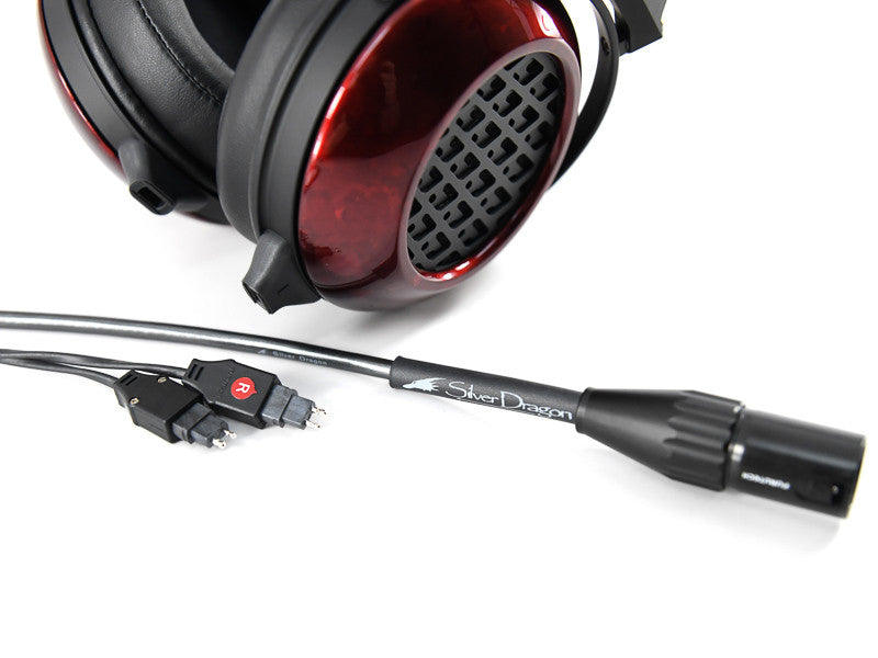 Silver Dragon Headphone Cable with Fostex TH-909 Headphones