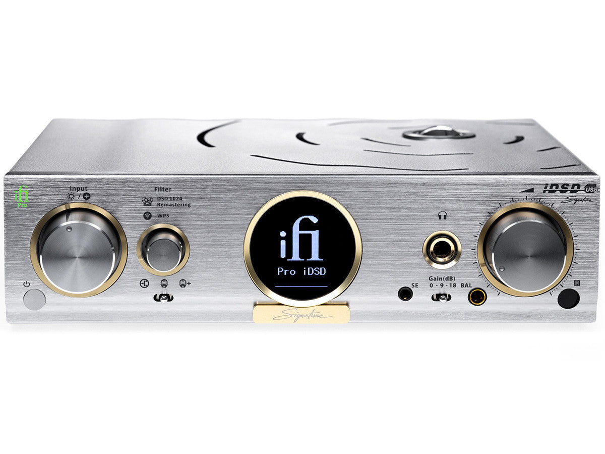 ifi Pro iDSD Signature Amp/DAC Streamer Front