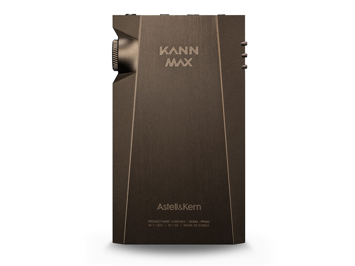 Astell and Kern Kann MAX Digital Audio Player Back Limited Edition Mud